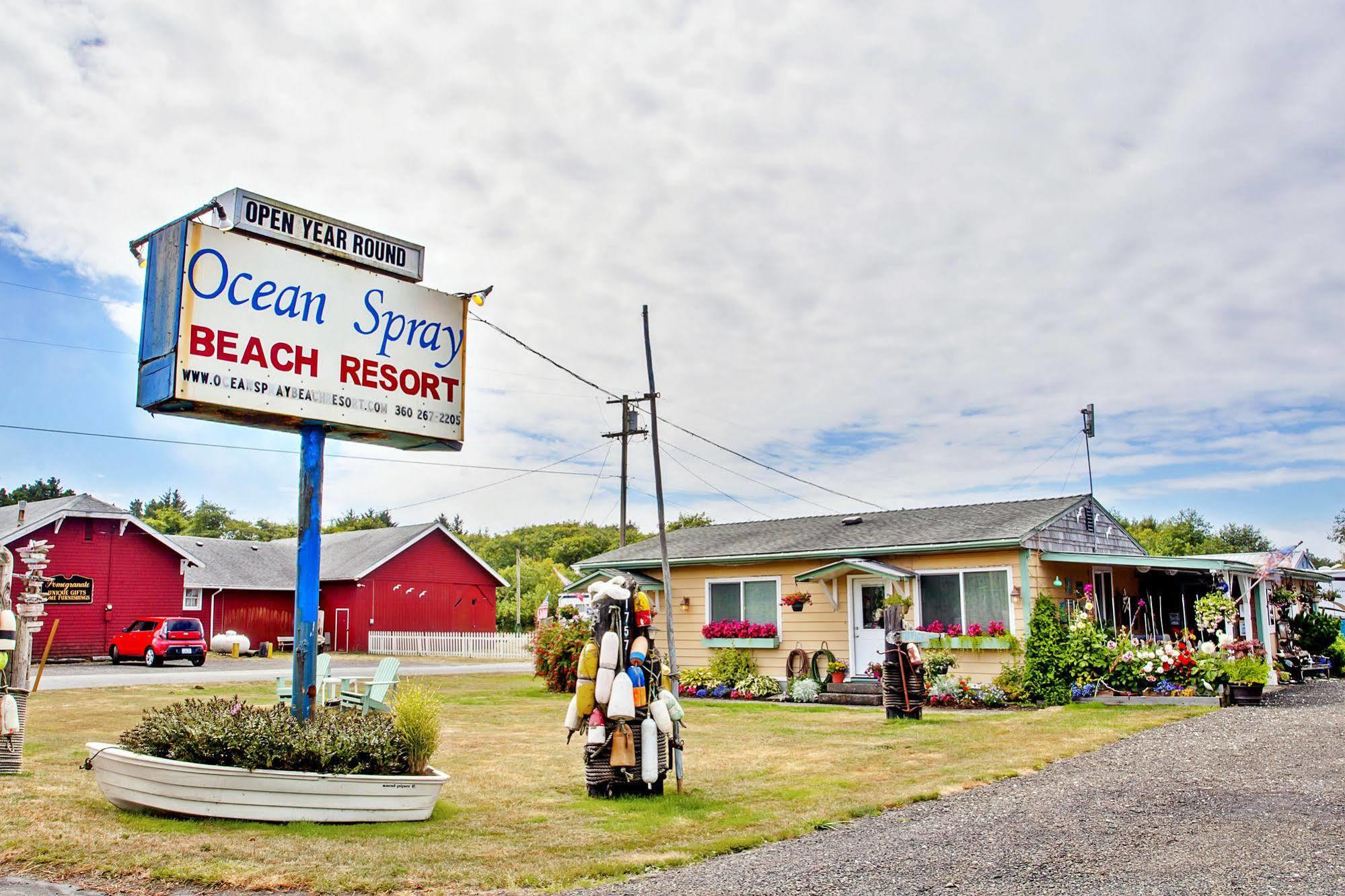 Ocean Spray Beach Resort Grayland 외부 사진